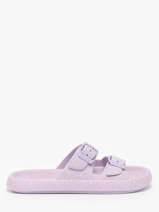 Slippers Cacatoes Violet women JESSYGLI