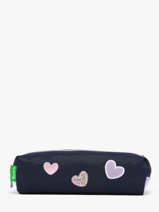 Pennenzak 2 Compartimenten Les Fantaisies F Tann's Blauw les fantaisies f 12274