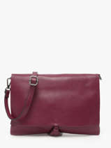 Cross Body Tas Caviar Leder Milano Rood caviar CA21062