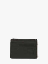 Kaarthouder Leder Etrier Zwart madras EMAD5004