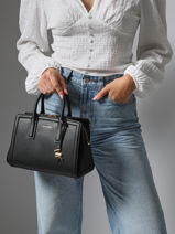 Handtassen Laila Leder Michael kors Zwart laila S5G9IS1L-vue-porte