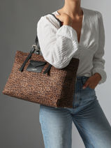 Schoudertas Jungle Lancaster Veelkleurig jungle 48-vue-porte