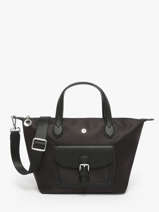 Cross Body Tas Kiana Nylon Hexagona Zwart kiana 1720185