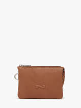 Portemonnee 2 Compartimenten Leder Nathan baume Bruin original n 302N