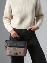 Cross Body Tas Parisian Anekke Zwart parisian 41843528-vue-porte