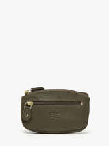 Portemonnee Caviar Leder Crinkles Groen caviar 14036