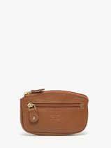 Portemonnee Caviar Leder Crinkles Bruin caviar 14036