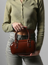 Cross Body Tas London Miniprix Bruin london A9126-vue-porte