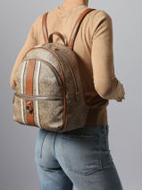 Rugzak Guess Bruin erenia SO783833-vue-porte