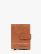 Portefeuille Met Portemonnee Leder Maverick Bruin rough gear MAVRG063