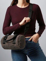 Handtas Sherpa David jones Zwart sherpa CM7734-vue-porte