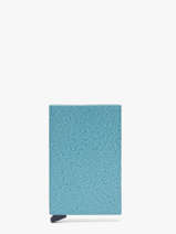 Kaarthouder Leder Secrid Blauw hammerstone CH