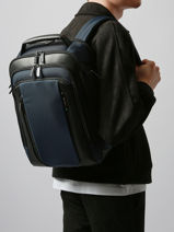 Business Rugzak Met 14" Laptopvak Samsonite Blauw spectrolite 4.0 158108-vue-porte