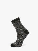 Damessokken Jeanne & Serge Cabaia Grijs socks women SER