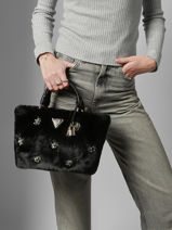 Handtas Shaida Guess Zwart shaida WE814322-vue-porte