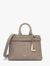 Cross Body Tas Faubourg Leder Lancel Grijs faubourg A13527