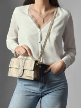 Preloved Grand Bambino Cross Body Tas Leder Jacquemus Beige second life 1565128-vue-porte