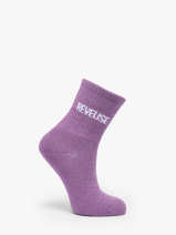 Sokken Miniprix Violet socks A05
