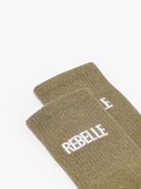 Sokken Miniprix Groen socks A08-vue-porte