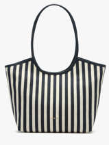 Schoudertas Rayure Nat et nin Blauw rayure RY