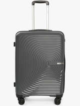 Harde Reiskoffer Montreal Travel Grijs montreal M