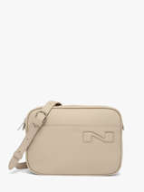 Cross Body Tas N City Leuven Leder Nathan baume Beige n city 7