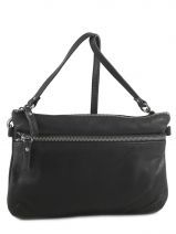 Cross Body Tas Vicky Leder Nat et nin Zwart vintage VICKY