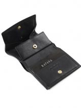 Portemonnee Leder Katana Zwart marina 753047-vue-porte