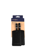 Adreslabel Samsonite Zwart global ta C01051