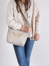 Cross Body Tas Smart Lancaster Beige smart kba 28-vue-porte