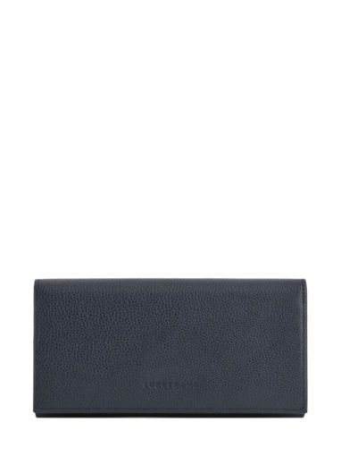 Longchamp Le foulonn Portefeuille Blauw
