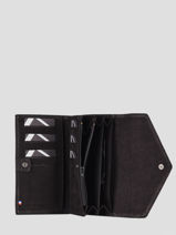 Portefeuille Leder Etrier Zwart etincelle nubuck EETN701-vue-porte