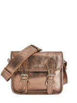 Cross Body Tas La Sacoche Leder Paul marius Bruin vintage S
