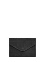 Portefeuille Etincelle Nubuck Leder Etrier Zwart etincelle nubuck EETN054