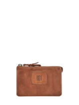 Portemonnee Heritage Leder Biba Bruin heritage KA5