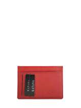 Kaarthouder Leder Katana Rood marina 753001