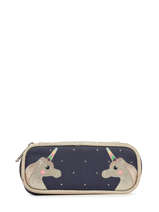 Pennenzak 1 Compartiment Classics Jeune premier Blauw classics PB022