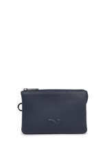 Etui 2 Compartimenten Leder Nathan baume Blauw original n 283N