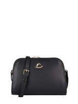 Cross Body Tas City Philos Leder Lancaster Zwart city philos 79