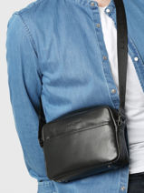 Cross Body Tas Lancaster Zwart soft vintage homme 33-vue-porte