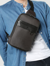Cross Body Tas Match Daniel hechter Zwart match DH479469-vue-porte