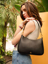 Schoudertas Danni 26 Leder Lauren ralph lauren Zwart danni 31883768