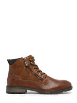 Enkellaarzen Mustang Bruin men 4140506