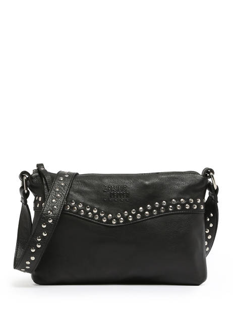 Cross Body Tas Glam Leder Basilic pepper Zwart glam BGLA68