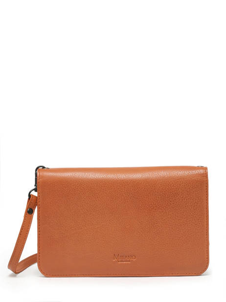 Cross Body Tas Four Seasons Leder Milano Bruin four seasons SOPLW105
