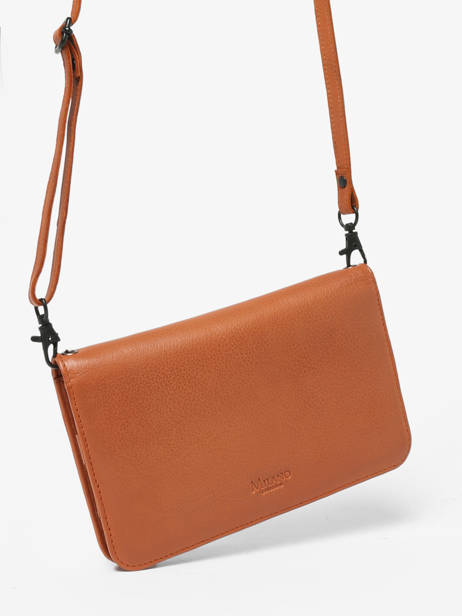 Cross Body Tas Four Seasons Leder Milano Bruin four seasons SOPLW105 ander zicht 2