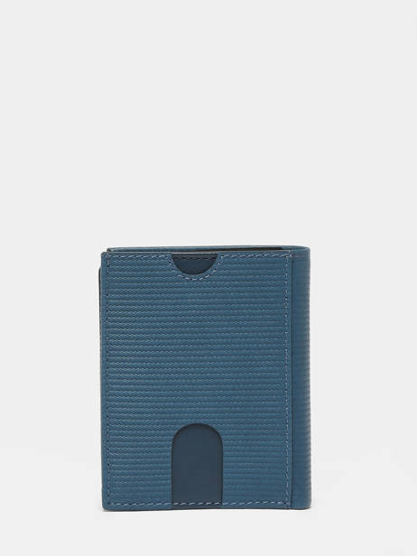 Portefeuille Michelin Leder Yves renard Blauw michelin 1737 ander zicht 2