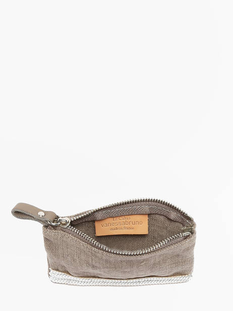 Portemonnee Le Cabas Linnen Vanessa bruno Beige cabas lin 31V42017 ander zicht 1
