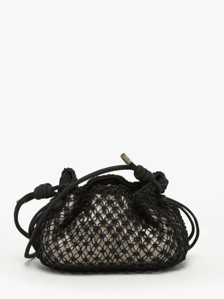 Cross Body Tas Tanaisie Uit Gevlochten Jute Woomen Zwart tanaisie WTAN06 ander zicht 4