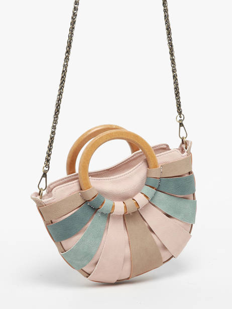 Cross Body Tas Amandier Woomen Roze amandier WAMA06 ander zicht 2